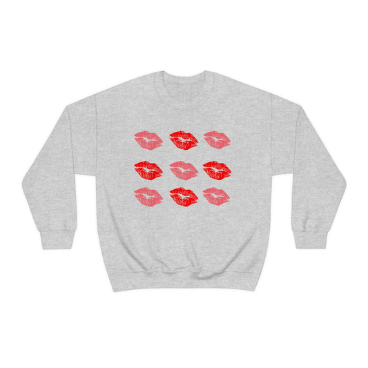 Valentines Lips Crewneck Sweater
