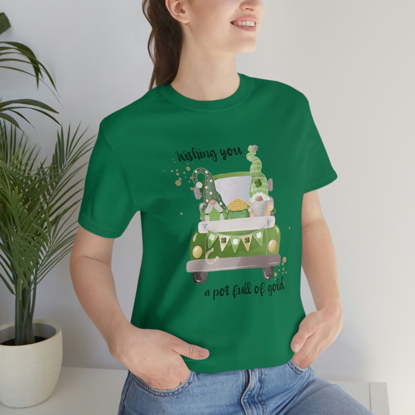 Wishing You a Pot Full Of Gold Short Sleeve Tee